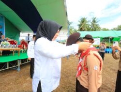 Walikota Tatong Bara Hadiri Perkemahan Gabungan Pondok Pesantren Assalam Manado