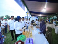 Walikota Tatong Bara Kunjungi Stand Festival Kuliner dan Produk UMKM Kotamobagu Expo 2023