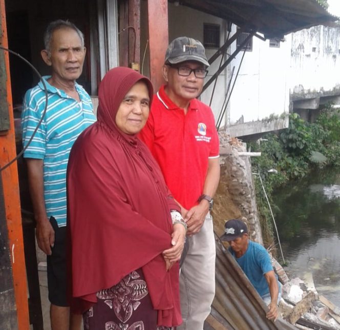 Pemkot Tangani Rumah Terdampak Longsor di Kelurahan Mogolaing