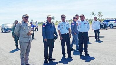 Bupati Limi Dampingi Tim Kejagung Tinjau Progres Pembangunan Bandara Bolmong