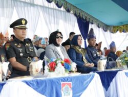 Tatong Hadiri Upacara HUT Ke-15 Kabupaten Boltim