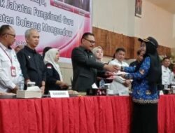 Bupati Limi Serahkan SK Pengangkatan 428 PPPK Bolmong