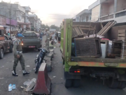 Satpol-PP Kotamobagu Kembali Tertibkan Pedagang di Pasar 23 Maret, Sahaya Tegaskan Patuhi Aturan