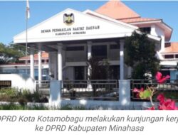 DPRD Kotamobagu Kunjungi Dekab Minahasa, Koordinasi Terkait Ini