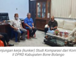 DPRD Kota Kotamobagu Terima Kunker Dekab Bone Bolango, Bahas Soal RTH