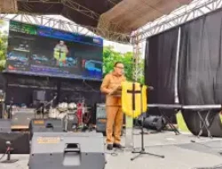 Pesan Bupati Limi Mokodompit Saat Hadiri Perayaan Paskah GMIBM di Lolak