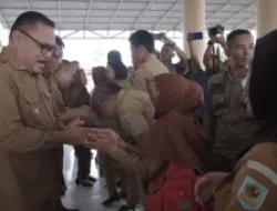 Bupati Limi Pimpin Apel Perdana Usai Cuti Idul Fitri 1445 Hijriah