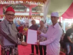 Bupati Limi Mokodompit Hadiri Perayaan Dharma Santi 2024 Umat Hindu di Dumoga