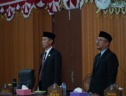 Ketua DPRD Bolsel Ariffin Olii Pimpin Paripurna Tahap I Penyampaian Ranperda dan Ranperbup 2023