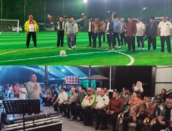 Ketua DPRD Meiddy Makalalag Hadiri Grand Opening Sipatuo Jr Café dan Mini Soccer