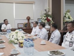 Pj Bupati Bolmong Terima Kunker Kanwil Kemenkumham Perwakilan Sulut