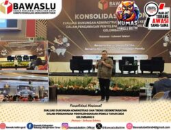 Bahas Dana Hibah Pilkada 2024, Bawaslu Boltim Hadiri Rakornas di Makassar