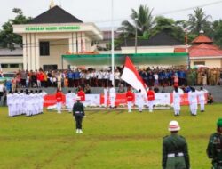 Pemkot Kotamobagu Gelar Upacara Hari Kemerdekaan RI ke-79