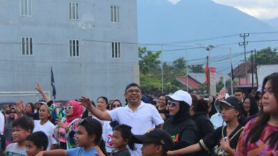 Semarak Senam Zumba Pendukung MESRA