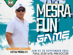 Komit Dukung Meiddy-Syarif, Ahmad Guril Gelar MESRA Fun Game Malam Ini