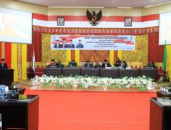 Pj Wali kota Hadiri Pengambilan Sumpah Anggota DPRD Kotamobagu Periode 2024-2029