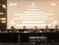 KPU Mitra Gelar Sosialisasi Tahapan Pencalonan Kepala Daerah 2024