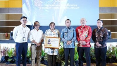 Pj Bupati Bolmong Hadir Paritrana Award Tahun 2023