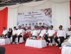 Pj Wali Kota Hadiri Coffe Morning Pemilukada 2024