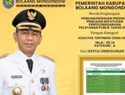 Pemkab Bolmong Sukses Raih Prestasi Dari Ombudsman RI