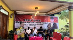 Wakil Ketua DPRD Bolmong Sulhan Manggabarani Gelar Reses Tahap 1, Serta Sosialisasi Visi Misi Bupati dan Astacita Presiden