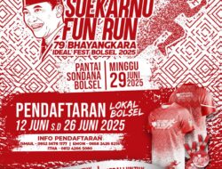 Meriahkan Bulan Bung Karno, Bhayangkara Ideal Fest 2025 Siap Gelar Soekarno Run di Bolsel