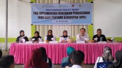 Kotamobagu Fokus Tangani Stunting Lewat FGD 1000 HPK di Desa Pontodon Timur