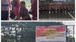 Polres Bolsel Gelar Upacara Kenaikan Pangkat Polri 2025, Kapolres: mari syukuri semua capaian