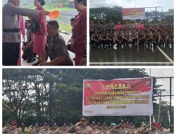 Polres Bolsel Gelar Upacara Kenaikan Pangkat Polri 2025, Kapolres: mari syukuri semua capaian