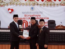 DPRD Bolsel Gelar Rapat Paripurna Penyampaian KUA-PPAS TA 2026