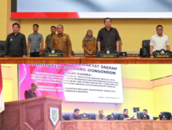 Paripurna DPRD Bolmong Setujui Tiga Ranperda dan Dibahas Tahap Selanjutnya
