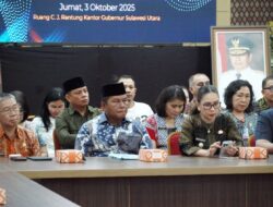 Tegaskan Komitmen Jalankan Program MBG, Wabup Bolsel Deddy Ikuti Rapat Evaluasi Program Makan Bergizi Nasional