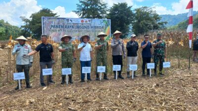 Sinergi Pemerintah, TNI, dan Swasta Wujudkan Kedaulatan Pangan Lewat Panen Perdana PT HATI