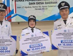 Luar Biasa! Desa Pontodon Timur Raih Peringkat III Lomba Perkembangan Desa Tingkat Sulut 2025
