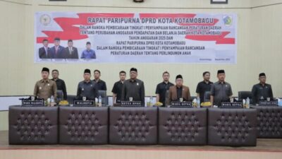 Hadiri Rapat Paripurna DPRD Kotamobagu, Wali Kota Weny Gaib Sebut Ranperda Perlindungan Anak Adalah Langkah Startegis