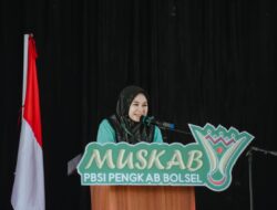 Nahkodai PBSI Bolsel, Evi Hastuti Terpilih Aklamasi Sebagai Ketua
