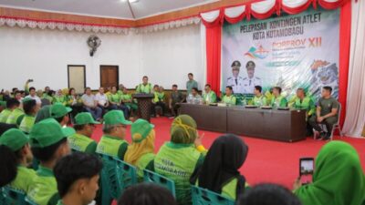 Wali Kota Kotamobagu Resmi Melepas Kontingen Porprov 2025