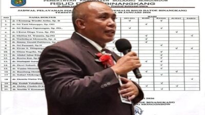 RSUD Datoe Binangkang Terapkan Jadwal Baru Dokter Spesialis