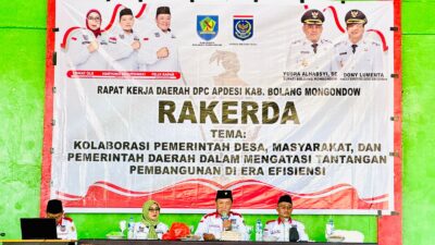 APDESI Bolmong Gelar Rakerda Tahunan, Sangadi Desa Cempaka Salurkan Aspirasi Desa ke Pemda