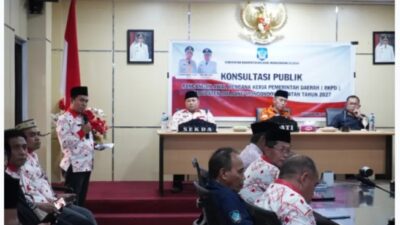 Awali Langkah Strategis, Pemkab Bolsel Gelar Konsultasi Publik Ranwal RKPD  2027