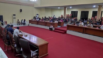 Komisi I DPRD Bolmong Gelar RDP Bersama Sejumlah Pimpinan OPD dan Kepala Desa Otama