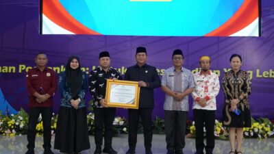 Perkuat Layanan Hukum Bagi Masyarakat Bolsel, Wabup Deddy Abdul Hamid Hadiri Peresmian Pos Bankum