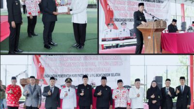 Dorong Inovasi Pada Rotasi Jabatan, Bupati Iskandar Lantik Sejumlah Pejabat Baru