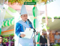 Pemkab Bolmong Gelar Apel Perdana Dirangkaikan dengan Upacara HUT ke-72