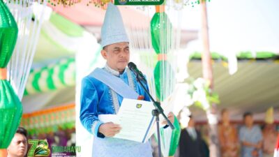 Pemkab Bolmong Gelar Apel Perdana Dirangkaikan dengan Upacara HUT ke-72