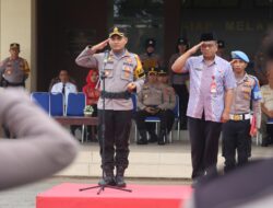 Gelar Apel Ketupat Samrat 2026, Polres Bolsel Pastikan Keamanan Jelang Hari Raya Idul Fitri