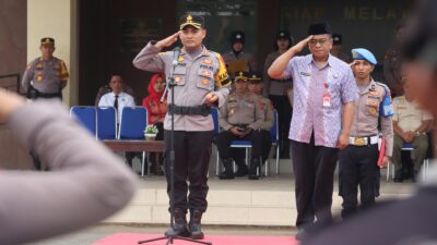 Gelar Apel Ketupat Samrat 2026, Polres Bolsel Pastikan Keamanan Jelang Hari Raya Idul Fitri