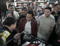 Pastikan Aman dan Tertib, Weny Gaib Pantau Aktivitas Pasar Senggol