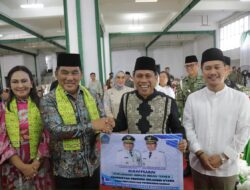 Wali Kota Kotamobagu Dampingi Gubernur Sulut Safari Ramadhan di Masjid Baitul Makmur