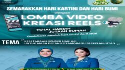 TP-PKK Kotamobagu Gelar Lomba Video Reels, Angkat Tema Kesetaraan Gender dan Lingkungan
